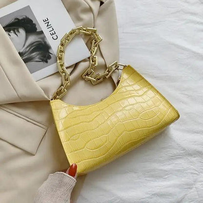 Unique Design Luxury  Pattern Zipper Handbags With Stylish Texture Simple and Small Square Bags for Women