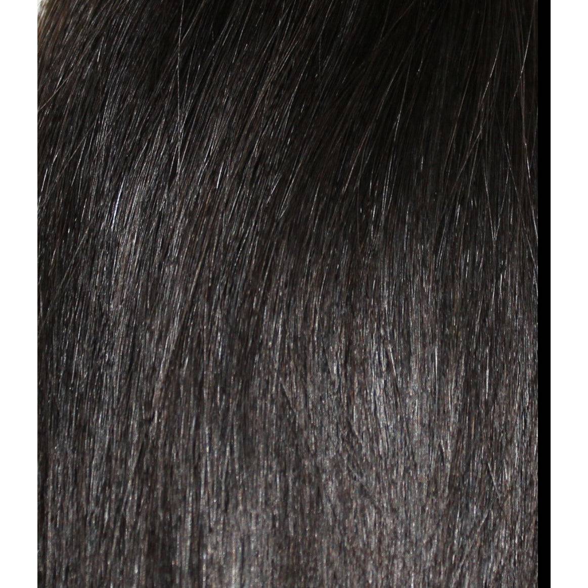 Unique 100% Human Hair Perm Straight 18 Inch Hairpiece