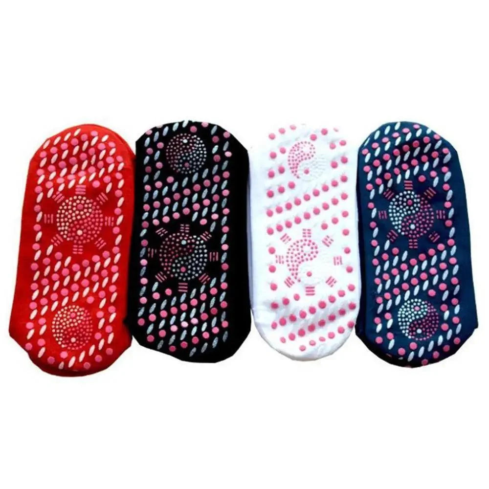 Unisex Self-heating Magnetic Socks  Self-warming Comfortable Winter Warm Massage Soft Pain Relieve Socks