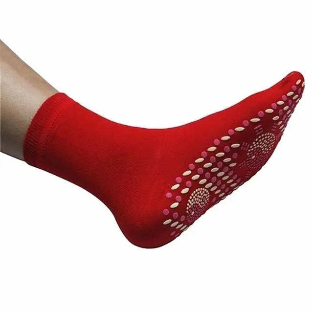 Unisex Self-heating Magnetic Socks  Self-warming Comfortable Winter Warm Massage Soft Pain Relieve Socks