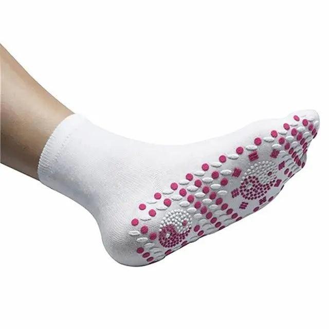 Unisex Self-heating Magnetic Socks  Self-warming Comfortable Winter Warm Massage Soft Pain Relieve Socks