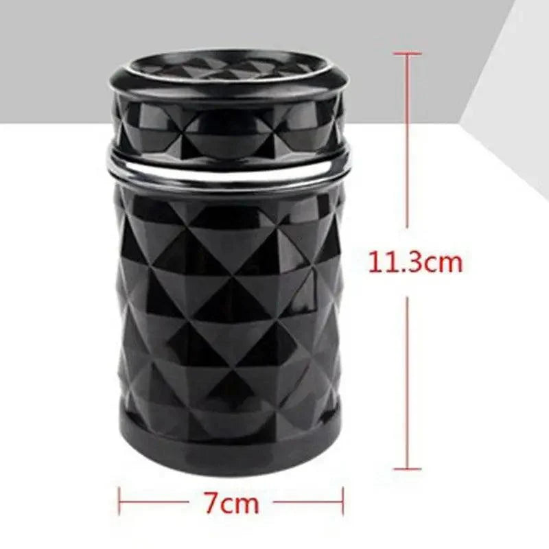Universal LED Light Car Ashtray Cigarette Holder Car Accessories Portable Luxurious Design Ashtrays For Cars