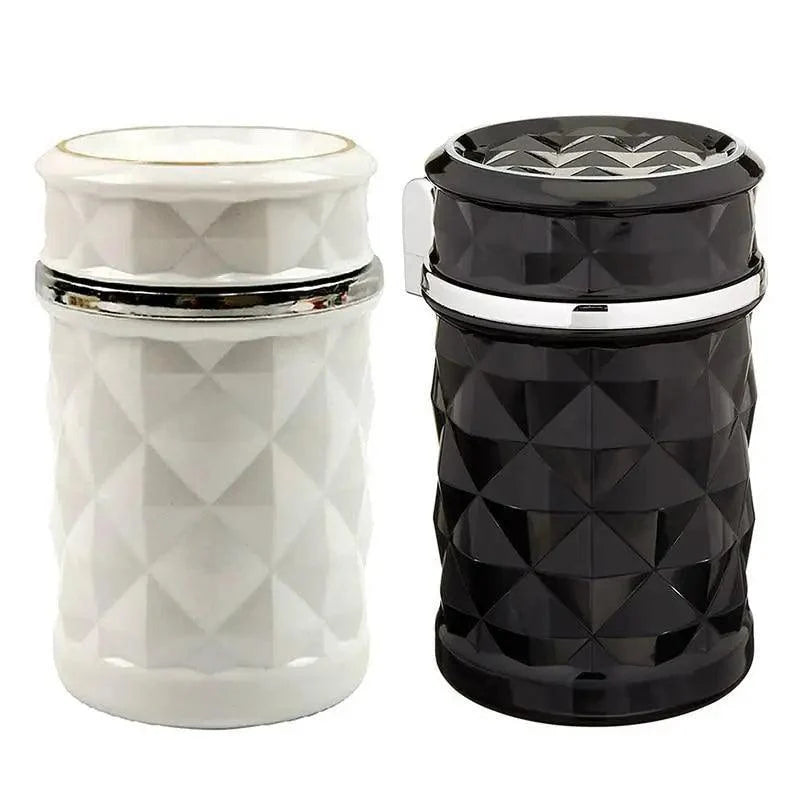 Universal LED Light Car Ashtray Cigarette Holder Car Accessories Portable Luxurious Design Ashtrays For Cars