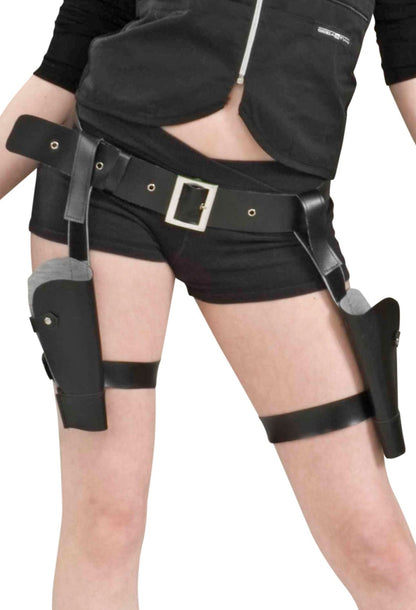 Tomb Raider Vixen Thigh Holster Set Adult Costume Accessory