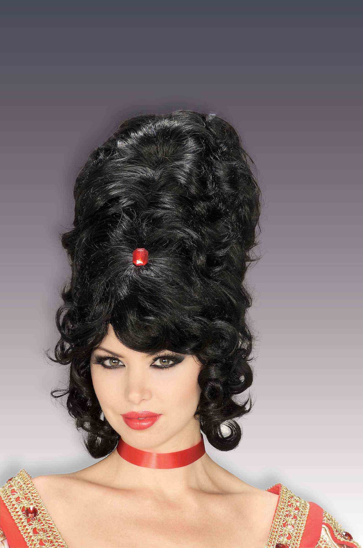 Tall Black Beehive Gogo Women&