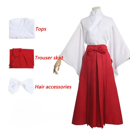 Utahime Iori Cosplay Costume – Jujutsu Kaisen Kimono with Wig Set