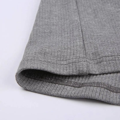 V-neck Knitted Dress