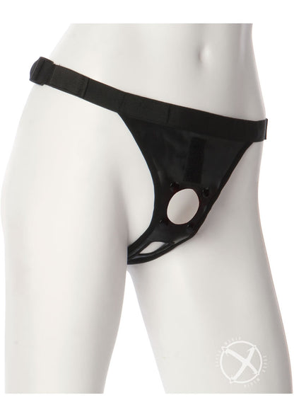 Vac-U-Lock Ultra Harness with Snaps Open Crotch Strap-On Harness