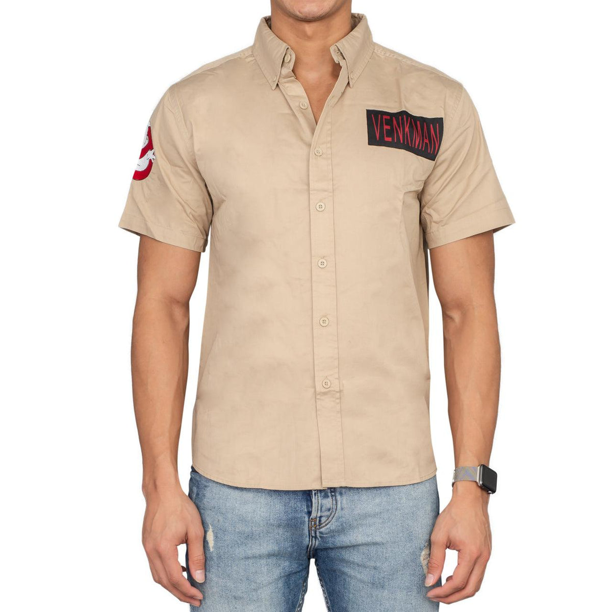 Venkman Button Up Costume Shirt