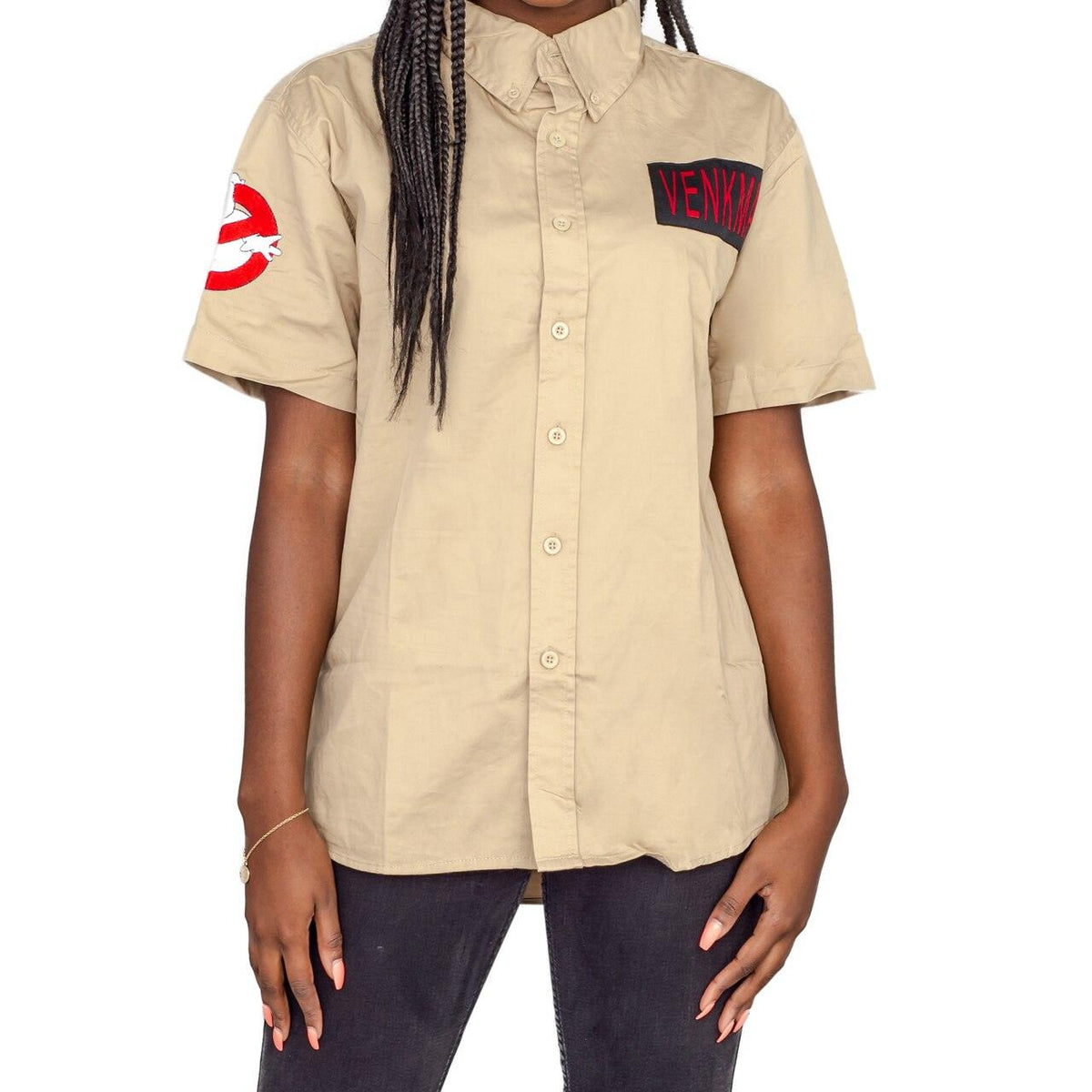 Venkman Button Up Costume Shirt