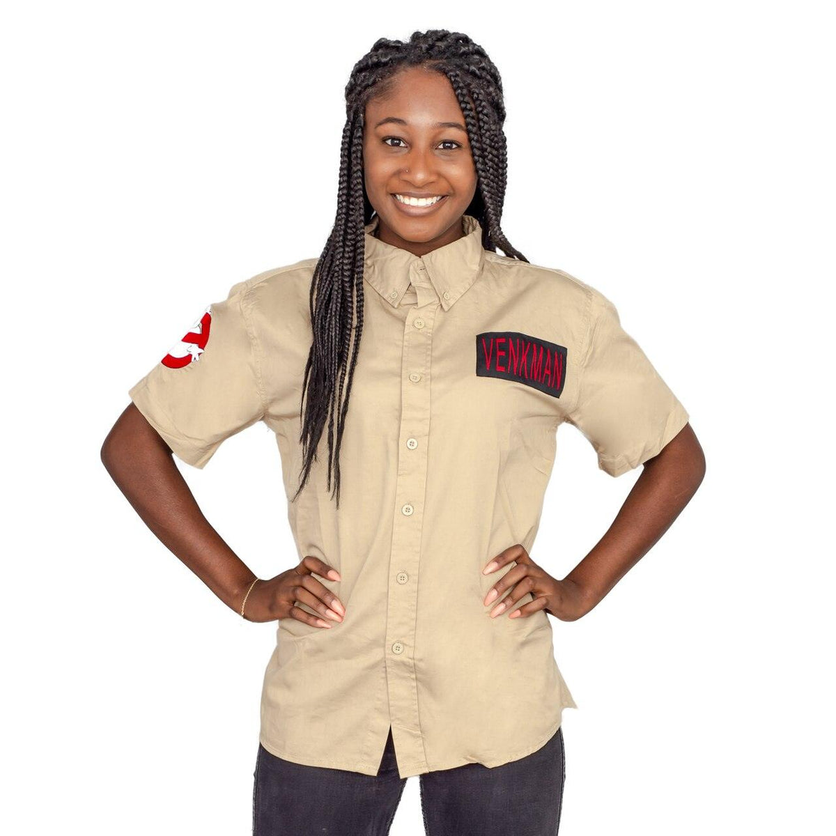 Venkman Button Up Costume Shirt