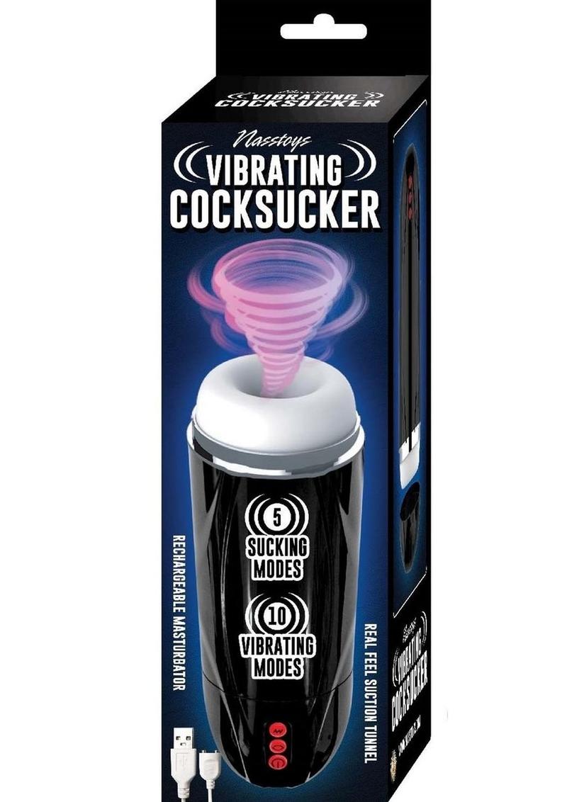 Rechargeable Vibrating Cocksucker Masturbator