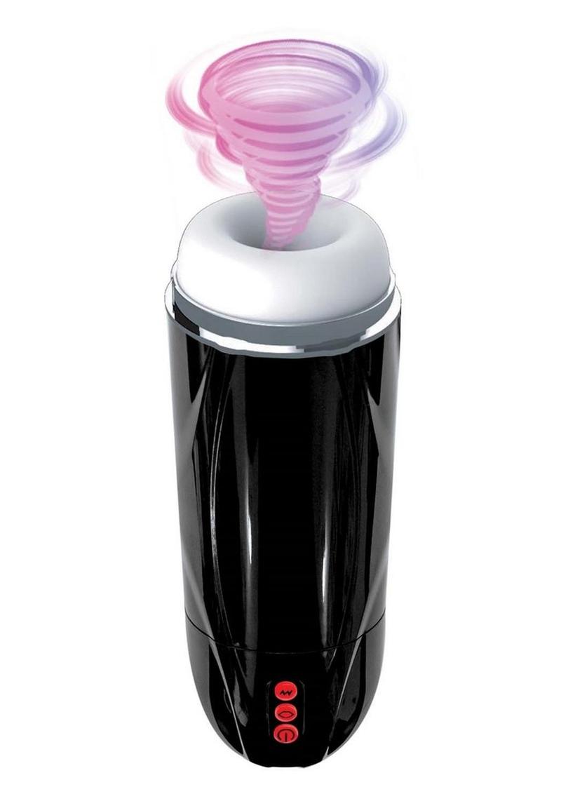 Rechargeable Vibrating Cocksucker Masturbator