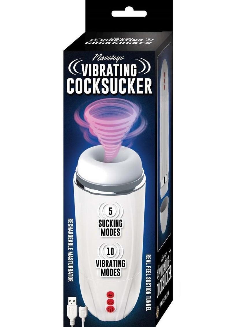 Rechargeable Vibrating Cocksucker Masturbator