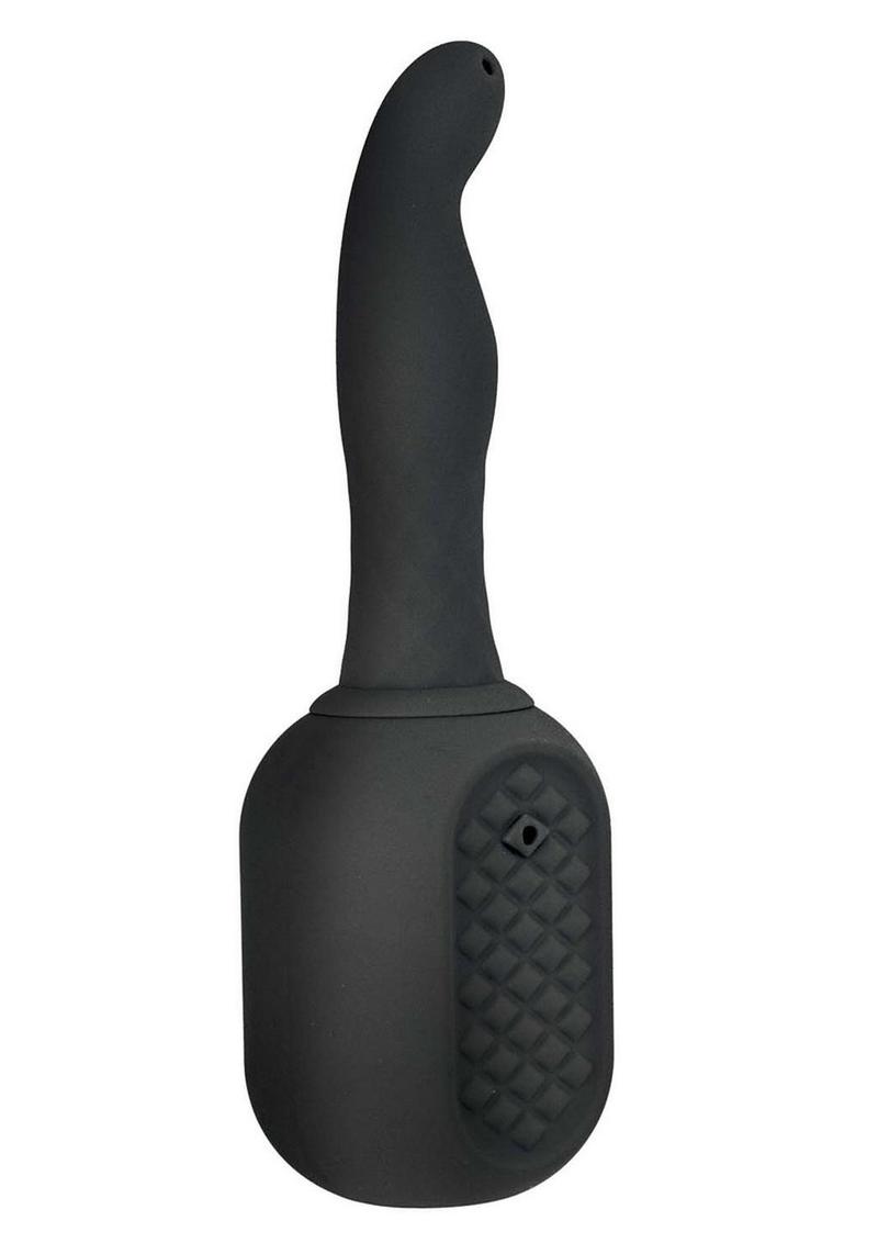 Vibrating Silicone Douche 10 Function Anal Douche