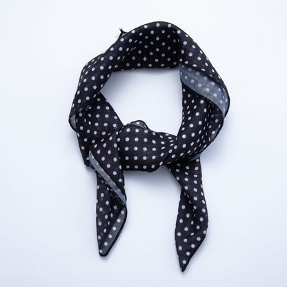 Vintage Square 56mm Soft Faux Silk Bandana Scarf Necklace | WA-1978