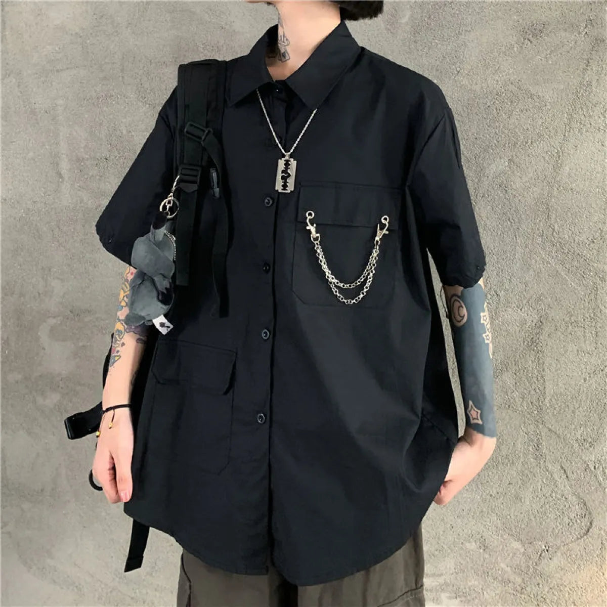 Vintage Streetwear Punk Shirt