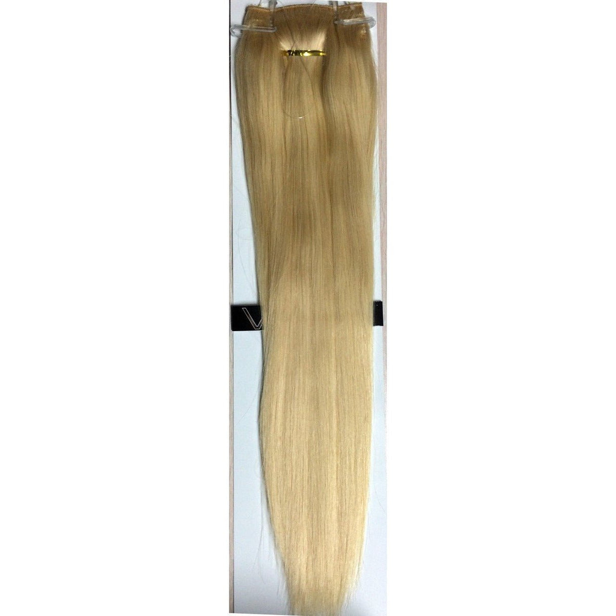 VIP BandX Halo System – 100% Human Hair Extensions, Silky Straight 18" with Clip