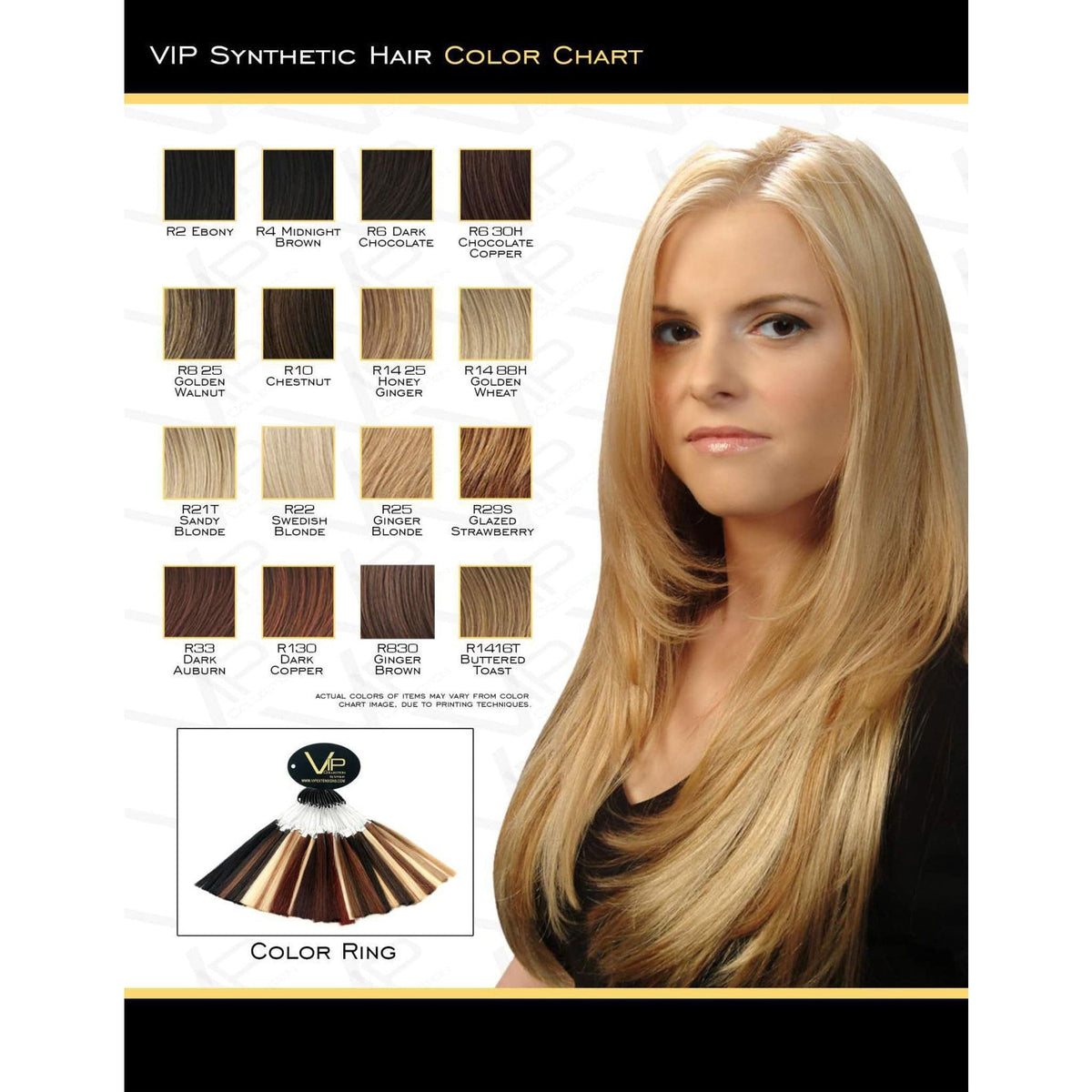 VIP Collection Synthetic Wig Violet Style