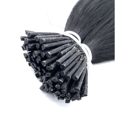 VIP I-Tip System – Keratin Human Hair Extensions, Straight 18" (100g)