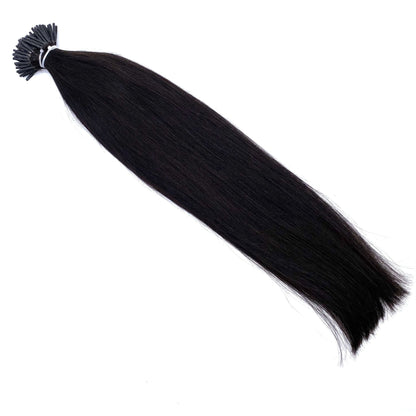 VIP I-Tip System – Keratin Human Hair Extensions, Straight 18" (100g)