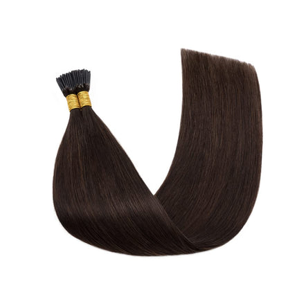 VIP I-Tip System – Keratin Human Hair Extensions, Straight 18" (100g)