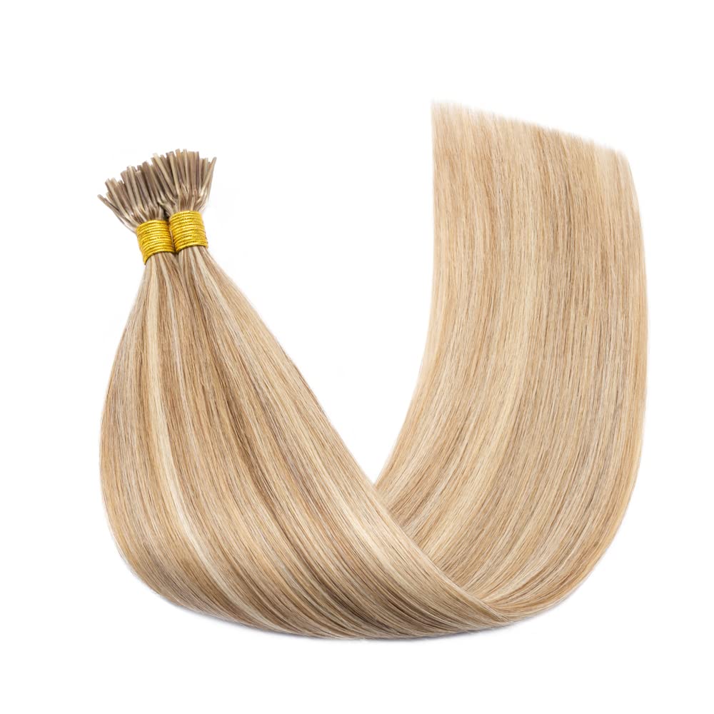 VIP I-Tip System – Keratin Human Hair Extensions, Straight 18" (100g)