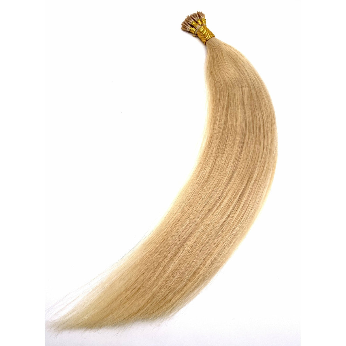 VIP I-Tip System – Keratin Human Hair Extensions, Straight 18" (70g)