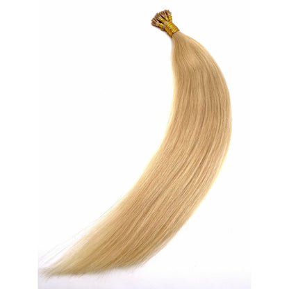 VIP I-Tip System – Keratin Human Hair Extensions, Straight 18" (70g)