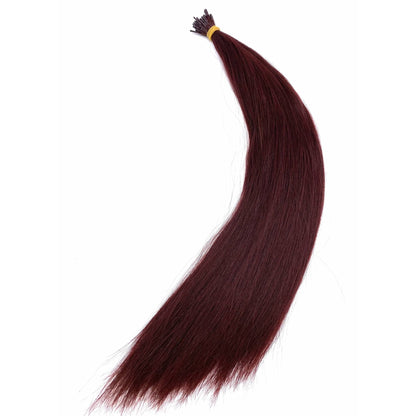 VIP I-Tip System – Keratin Human Hair Extensions, Straight 18" (70g)