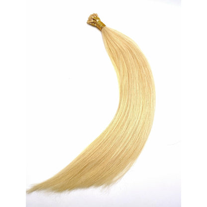 VIP I-Tip System – Keratin Human Hair Extensions, Straight 18" (70g)