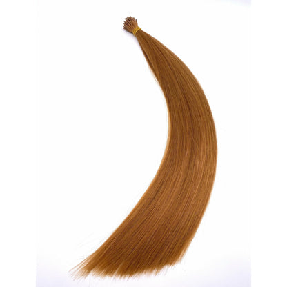VIP I-Tip System – Keratin Human Hair Extensions, Straight 18" (70g)