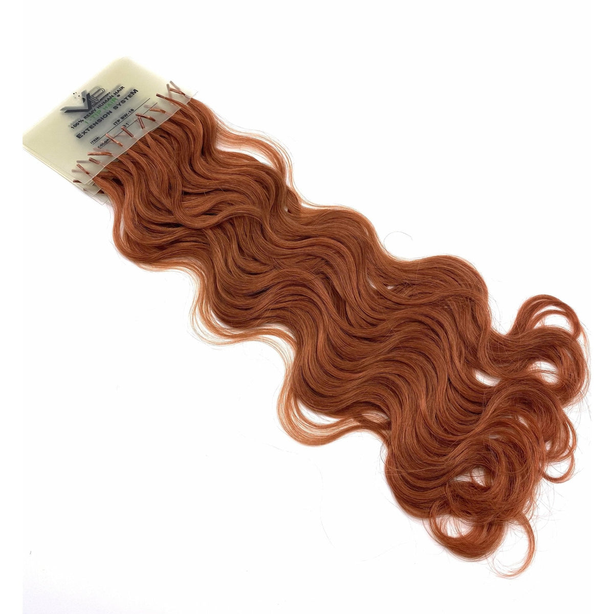 VIP I-Tip System – Keratin Human Hair Extensions, Wavy 18" (70g)