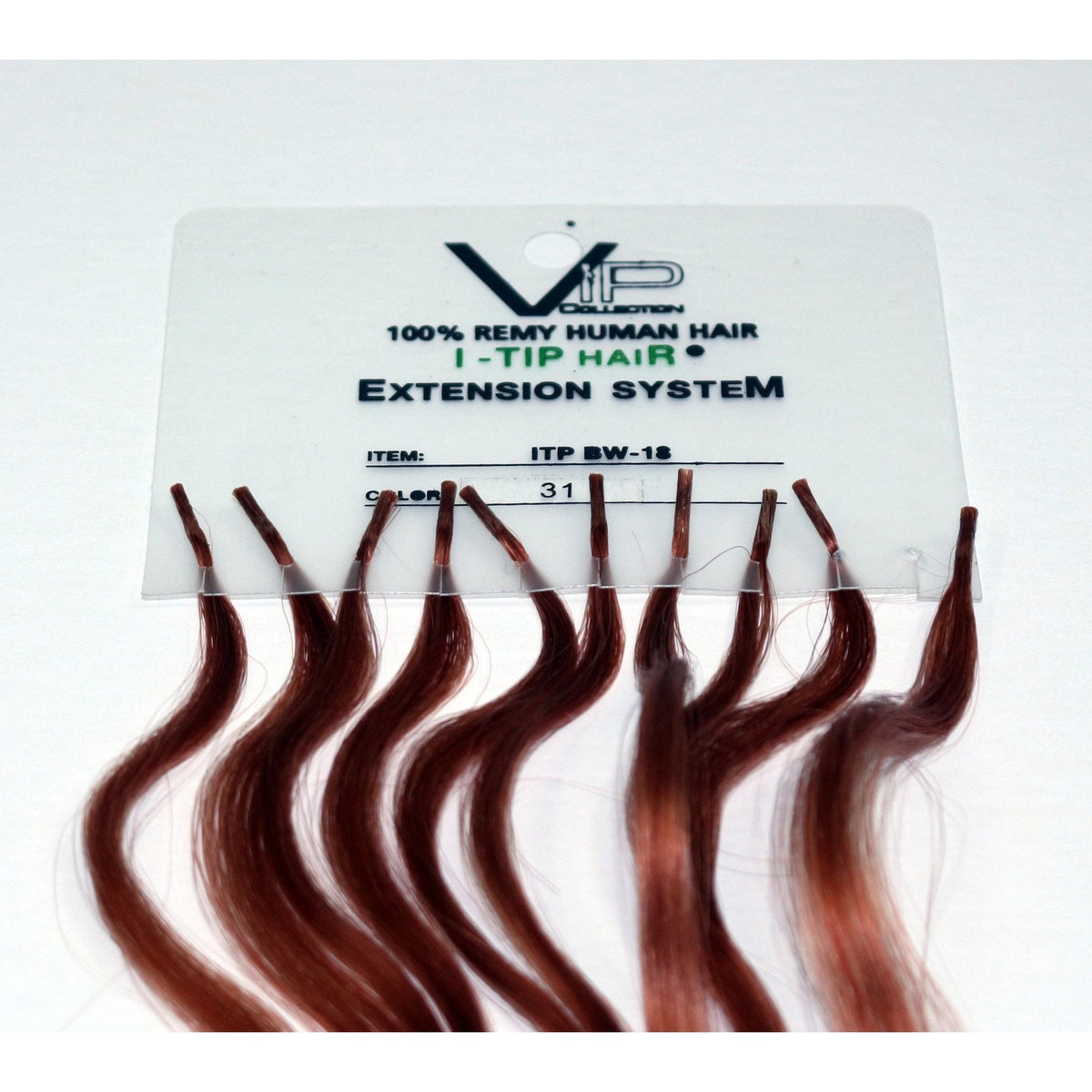 VIP I-Tip System – Keratin Human Hair Extensions, Wavy 18" (70g)
