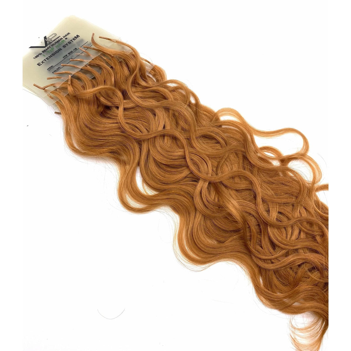 VIP I-Tip System – Keratin Human Hair Extensions, Wavy 18" (70g)