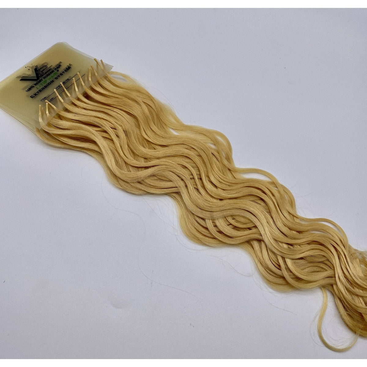 VIP I-Tip System – Keratin Human Hair Extensions, Wavy 18" (70g)