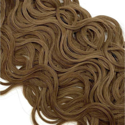 VIP M-Tip System – Tape-In Human Hair Extensions (Single Strands), Wavy 18"