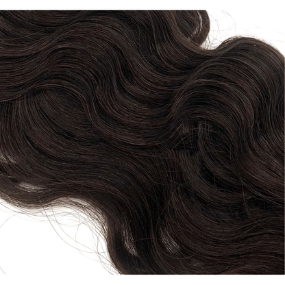 VIP M-Tip System – Tape-In Human Hair Extensions (Single Strands), Wavy 18"