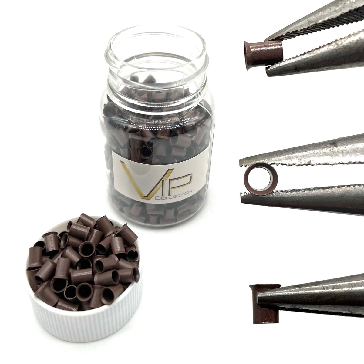 VIP Extensions Micro Rings Tube Copper 