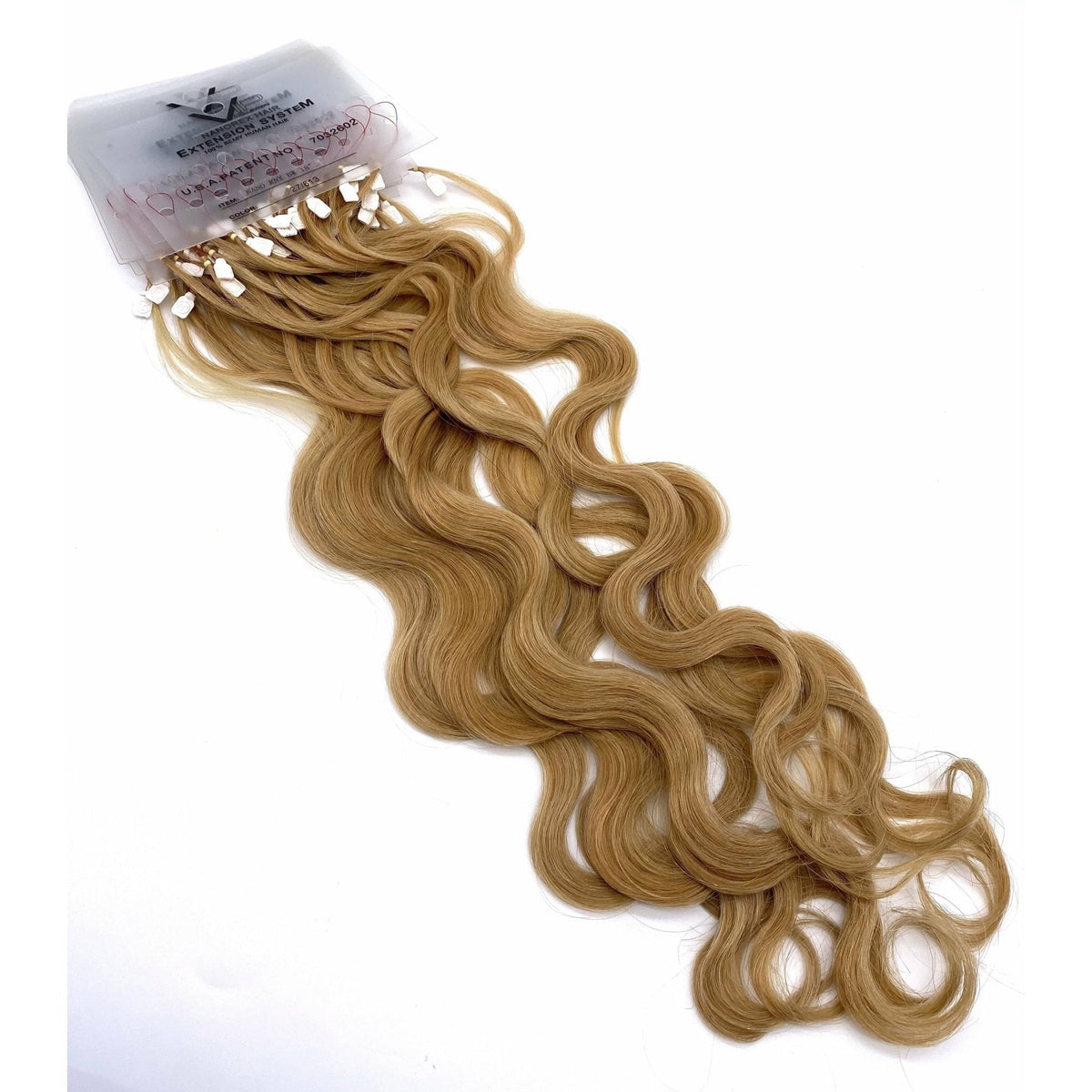 VIP Nanorex System – Nano-Ring Human Hair Extensions, Body Wave 18" (7g)