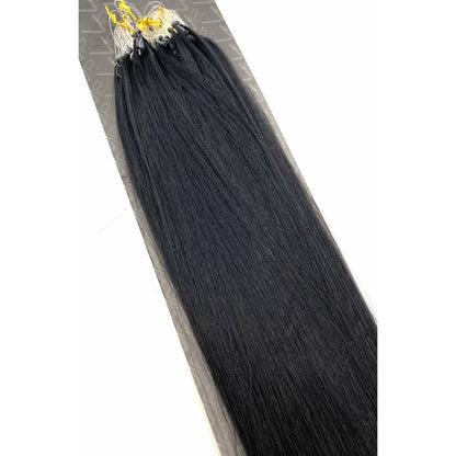 VIP RineX System – Cylinder Loop Human Hair Extensions, Straight 18" (70g)