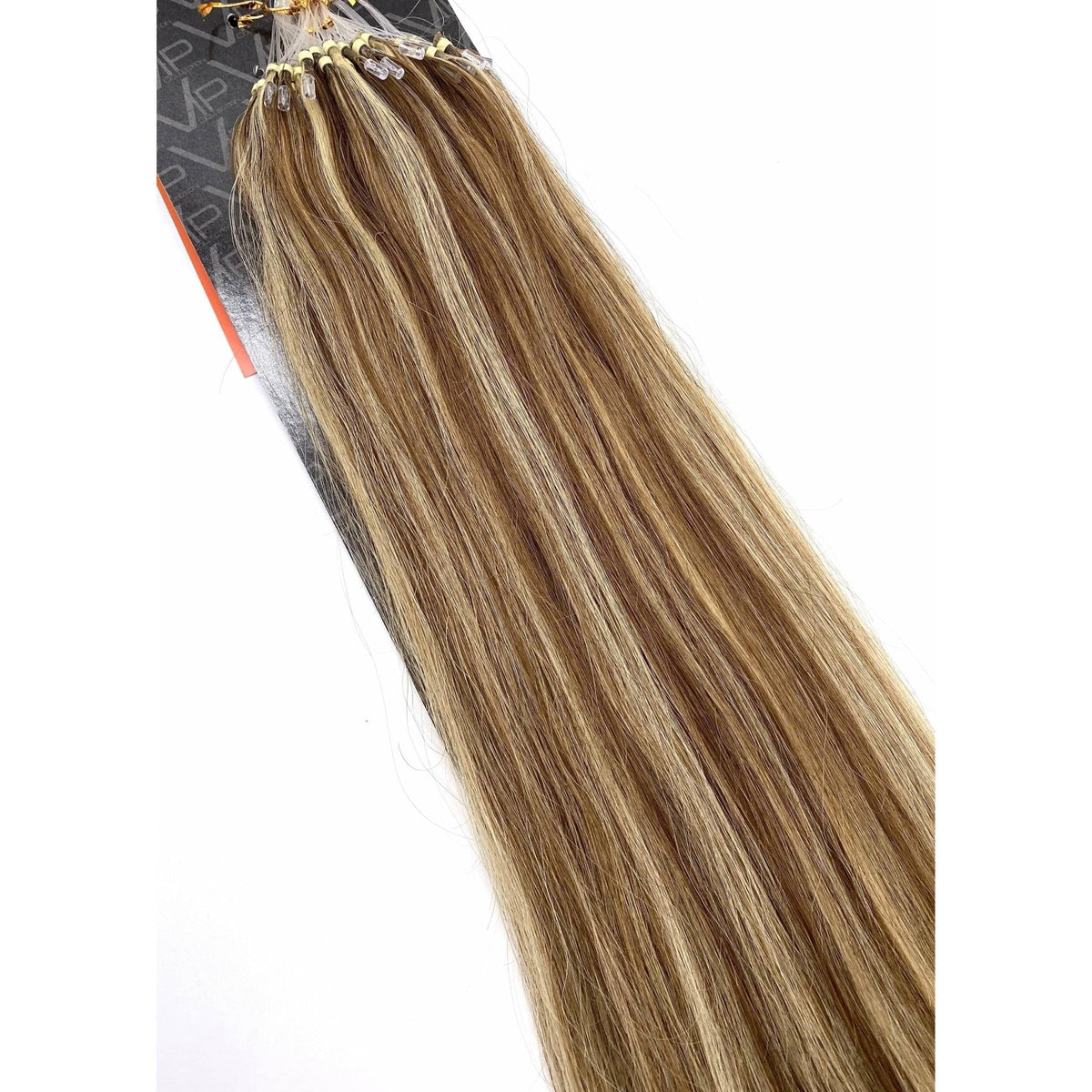 VIP RineX System – Cylinder Loop Human Hair Extensions, Straight 18" (70g)