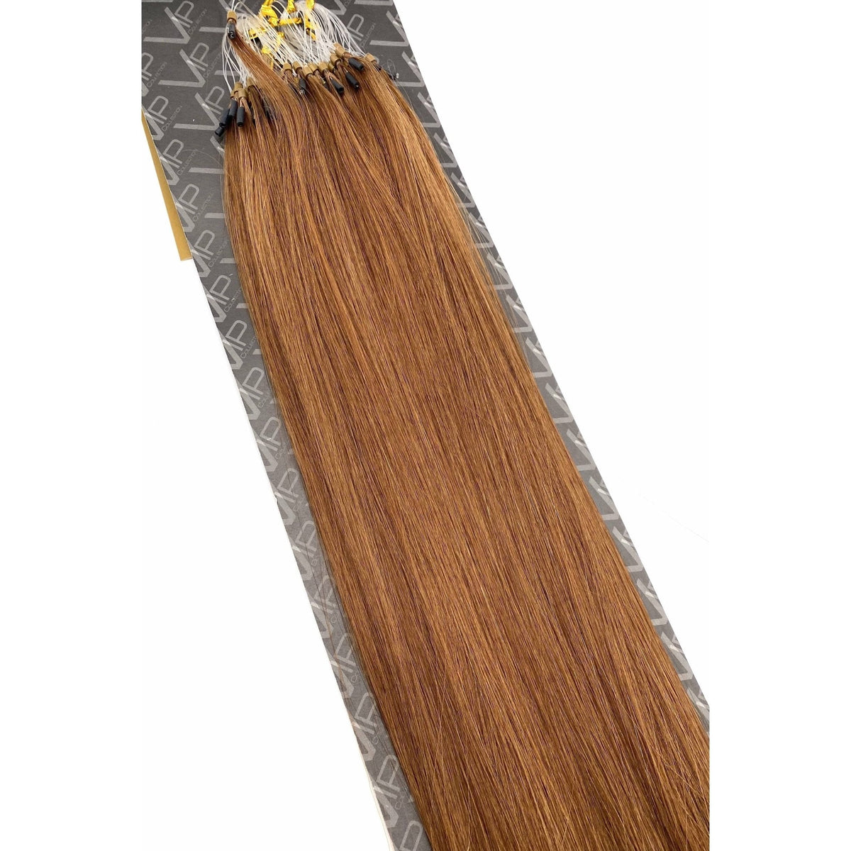 VIP RineX System – Cylinder Loop Human Hair Extensions, Straight 18" (70g)