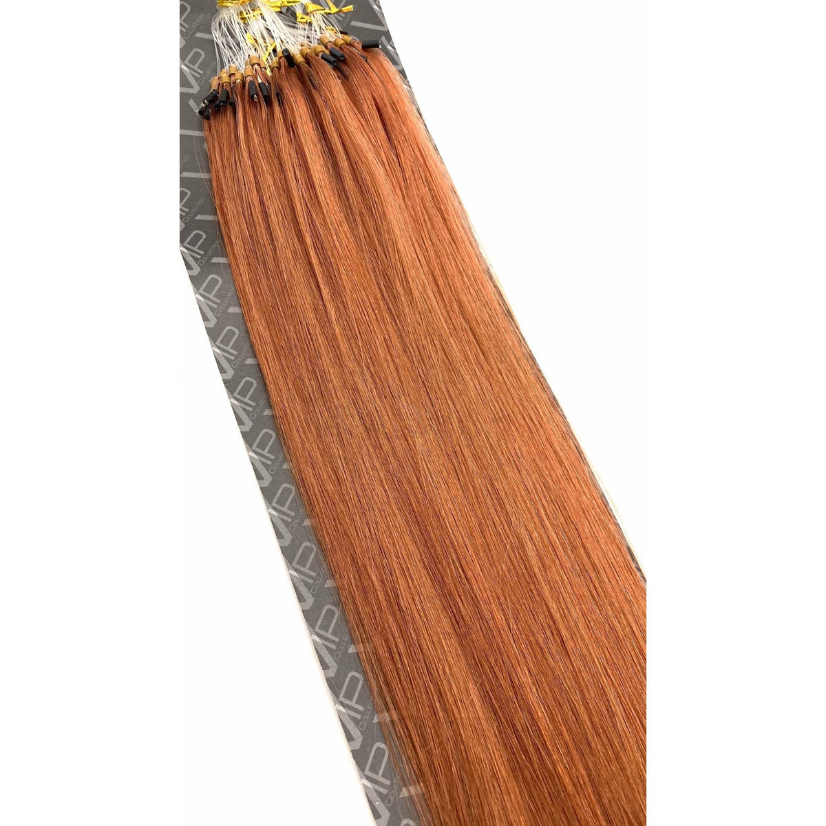 VIP RineX System – Cylinder Loop Human Hair Extensions, Straight 18" (70g)