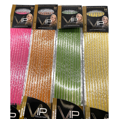 VIP RineX System – Cylinder Loop Human Hair Extensions, Straight 18" (70g)