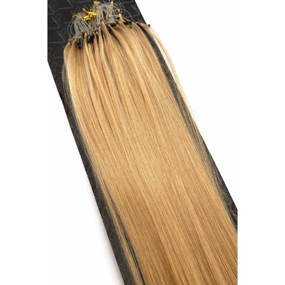 VIP RineX System – Cylinder Loop Human Hair Extensions, Straight 18" (70g)