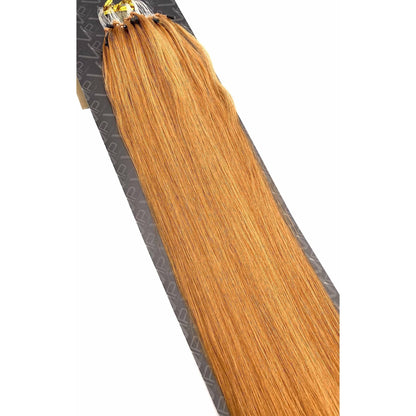 VIP RineX System – Cylinder Loop Human Hair Extensions, Straight 18" (70g)