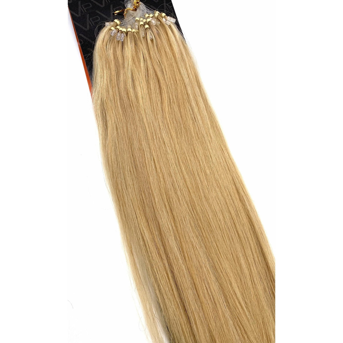 VIP RineX System – Cylinder Loop Human Hair Extensions, Straight 18" (70g)