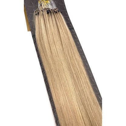 VIP RineX System – Cylinder Loop Human Hair Extensions, Straight 18" (70g)