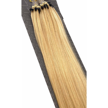 VIP RineX System – Cylinder Loop Human Hair Extensions, Straight 18" (70g)